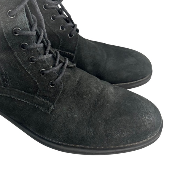 Kenneth Cole New York Men\'s Hugh Leather Combat Boots Size 11.5 main image 4